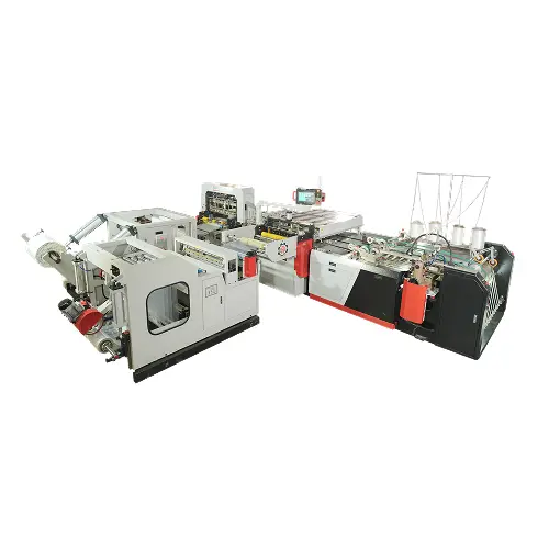 Fully Automatic High Speed PP Woven Bag Machine with PE Liner Insertion Including High Speed Sewing Machine 2